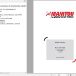 Manitou 100 VJR EVOLUTION 80 VJR EVOLUTION 100 VJR AUSTRAULIE VJR 26 S1 Repair Manual 547398
