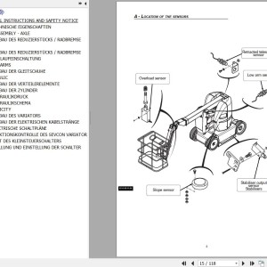 Manitou 120 AETJ COMPACT 3D Repair Manual 547363