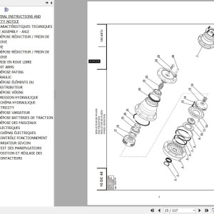 Manitou 120 AETJ COMPACT 3D Repair Manual 547363
