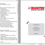 Manitou 120 AETJL 150 AETJC AETJ 43 150 AETJC 3D AETJ 43 3D 150 AETJL 170 AETJL AETJ 49 Repair Manual 547379