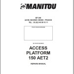 Manitou 150 AET2 Repair Manual 547365