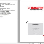 Manitou 160 ATJ PLUS EURO 3 180 ATJ EURO 3 Repair Manual 647254
