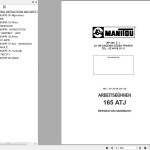 Manitou 165 ATJ Repair Manual 547343