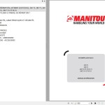 Manitou 260 TJ 280 TJ 260 TJ-XP ST3A S1 280 TJ-X ST3A S1 Repair Manual 647386