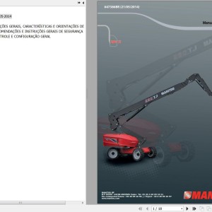 Manitou 280 TJ Repair Manual 647386 PT