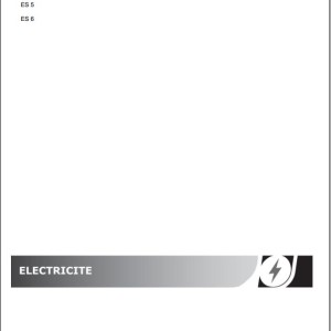Manitou ES 4 ES 5 ES 6 Service Manual