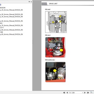Manitou ES4 ES5 ES6 Service Manual