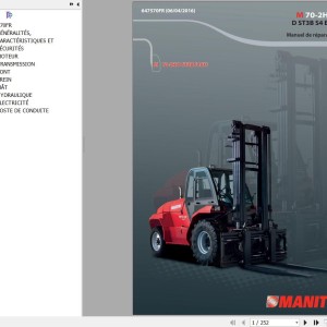 Manitou M 70-2HD ST3B S4 EU Repair Manual 647570