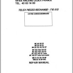 Manitou MC M2 MT MB 4RM Series Repair Manual 47873