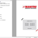 Manitou ME 315 316 318 320 48V S3 Repair Manual 647580