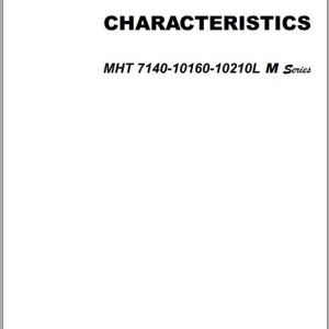 Manitou MHT 7140 10160 10210L M Series Repair Manual 648530