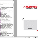 Manitou MHT-X 860 75P ST3A S2 Repair Manual 647673
