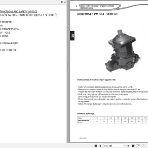 Manitou MLT 523 Turbo EVOLUTION SC E3 Repair Manual 647042