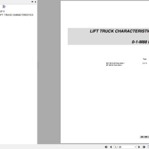 Manitou MLT 740 H LSU TURBO MT 1033 H L TURBO Repair Manual 547842