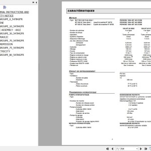 Manitou MLT 740 H LSU Turbo MT 1033 H L Turbo Repair Manual 547842