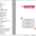 Manitou MLT 845 100D H ST4 S1 MLT 845 120D ST4 S1 Repair Manual 647819