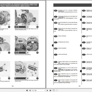 Manitou MRT 1432 TURBO 1530 1542 TURBO SERIE M 360 400 MOT 1104C 44T E2 Repair Manual 648296