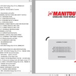 Manitou MRT 2470 3050 PRIVILEGE PLUS ST4 S1 MRT-X 2470 3050 PRIVILEGE PLUS ST3A S1 Repair Manual 647625