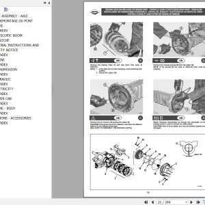 Manitou MRT 2540 Turbo SAUER PRIVILEGE E3 AIR FRANCE Repair Manual 648676