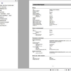 Manitou MSI 40 H S1 E2 MSI 50 H S1 E2 Repair Manual 547916