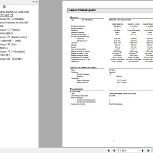 Manitou MT 1030 S Repair Manual 547841