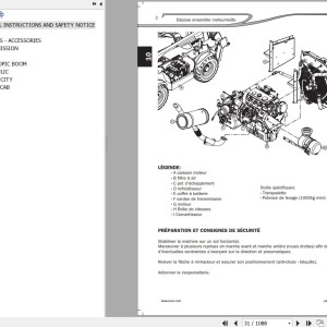 Manitou MT 1436 R PRIVILEGE MT 1440 A PRIVILEGE MT 1440 EP PRIVILEGE MT 1440 PRIVILEGE Repair Manual 647225