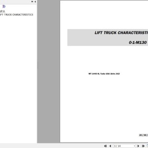 Manitou MT 1445 H L TURBO S2 E2 USA Repair Manual 547947