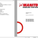 Manitou MT-X 1440 1440A 1840 1840A 100P ST3A S2 Repair Manual 647793