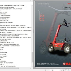 Manitou MVT 628 729 730 929 Repair Manual 647130