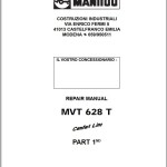 Manitou MVT 628 T Comfort Line Repair Manual 648019