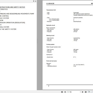 Manitou MVT 665 675 TURBO COMFORT LINE MOT 1104C 44TA E2 Repair Manual 648420