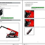 Manitou MXT 840 With Kirloskar Engine Repair Manual 53109857