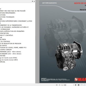 Manitou Serie PS09 Gear Box Repair Manual 647174