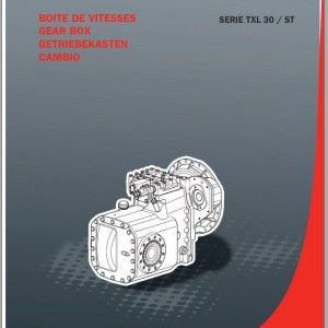 Manitou Series TXL30ST Gear Box Repair Manual 647035