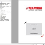 Manitou TJ 80P T4 S1 TJ 85 T4 S1 Repair Manual 647779