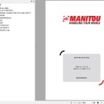 Manitou TMM 20 25 20 4WAY 25 4WAY S1 E3 Repair Manual 647475