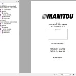 Manitou TMT 20.20 S Series 1-E2 TMT 20.17 C Series 1-E2 Repair Manual 547890