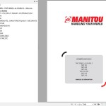 Manitou TMT 25I 25P 25S 25S 4W 27P 27S Serie 1 & 2 Euro 3 Repair Manual 647268