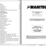 Manitou TTMT55 HT XT TTMT55 HT XT 4Way T3 Service Manual 51900024