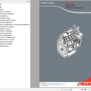 Perkins Series 400 Engine Repair Manual 547996