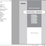 Yanmar 3TNV88C 3TNV86CT 4TNV88C 4TNV86CT 4TNV98C 4TNV98CT Engines Service Manual 50950137 Rev.B