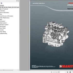 Yanmar 4TNV94L Engine Repair Manual 647507