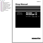Komatsu PC1250-11R PC1250SP-11R Shop Manual SEN06824-01