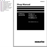 Komatsu PC360-11 PC360LC-11 PC360NLC-11 Shop Manual UENBM00393