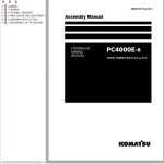 Komatsu PC4000E-6 Field Assembly Manual GZEFA08233-0