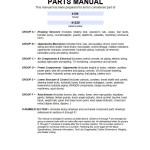 Manitowoc 4100 Parts Manual