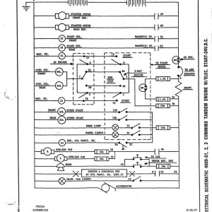 Manitowoc 4600-S1 4600-S2 4600-S3 Electrical Schematic