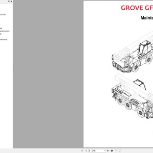 Manitowoc GFK3060L-1 Maintenance Manual