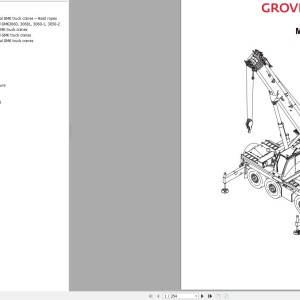 Manitowoc GMK3050-2 Maintenance Manual