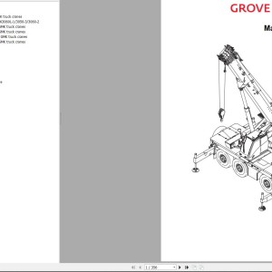 Manitowoc GMK3050-3 Maintenance Manual